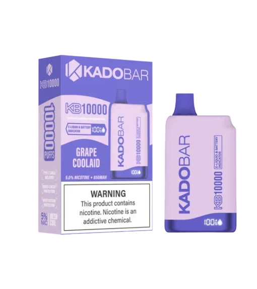 Kado Bar KB10000 – Grape Coolaid Disposable Vape (10,000 Puffs)